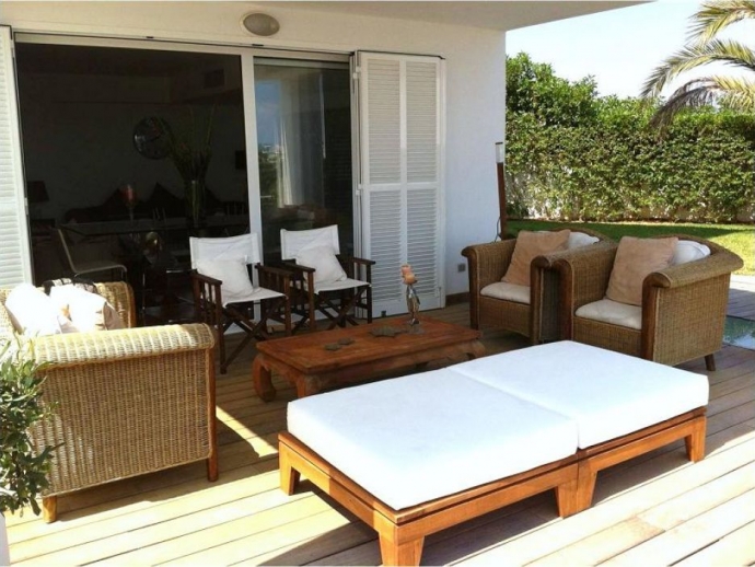 Terrace in front of the Pool