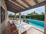 Covered Terrace for Meals in Open Air