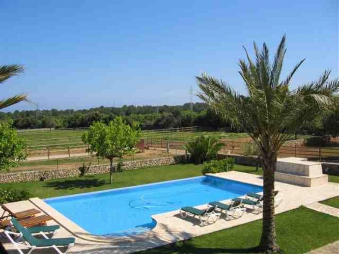 Poolview from the upper terrace