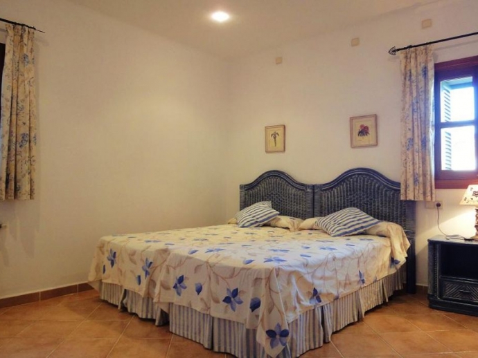 Bedroom with ensuite bathroom