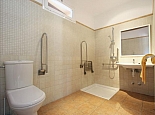 bathroom adapted for wheelchair users 