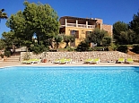 Pool area with sunloungers