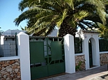 Entrance with gate