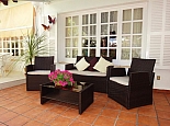 Cosy sitting corner on the terrace