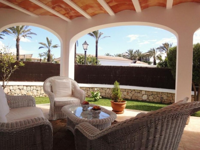 Terrace with comfortable Furniture