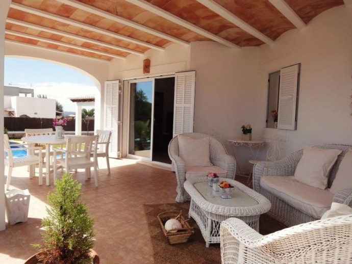 Spacious Terrace with comfortable garden furniture