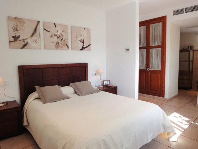 Bedroom with ensuite bathroom