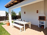 Brick built Barbecue